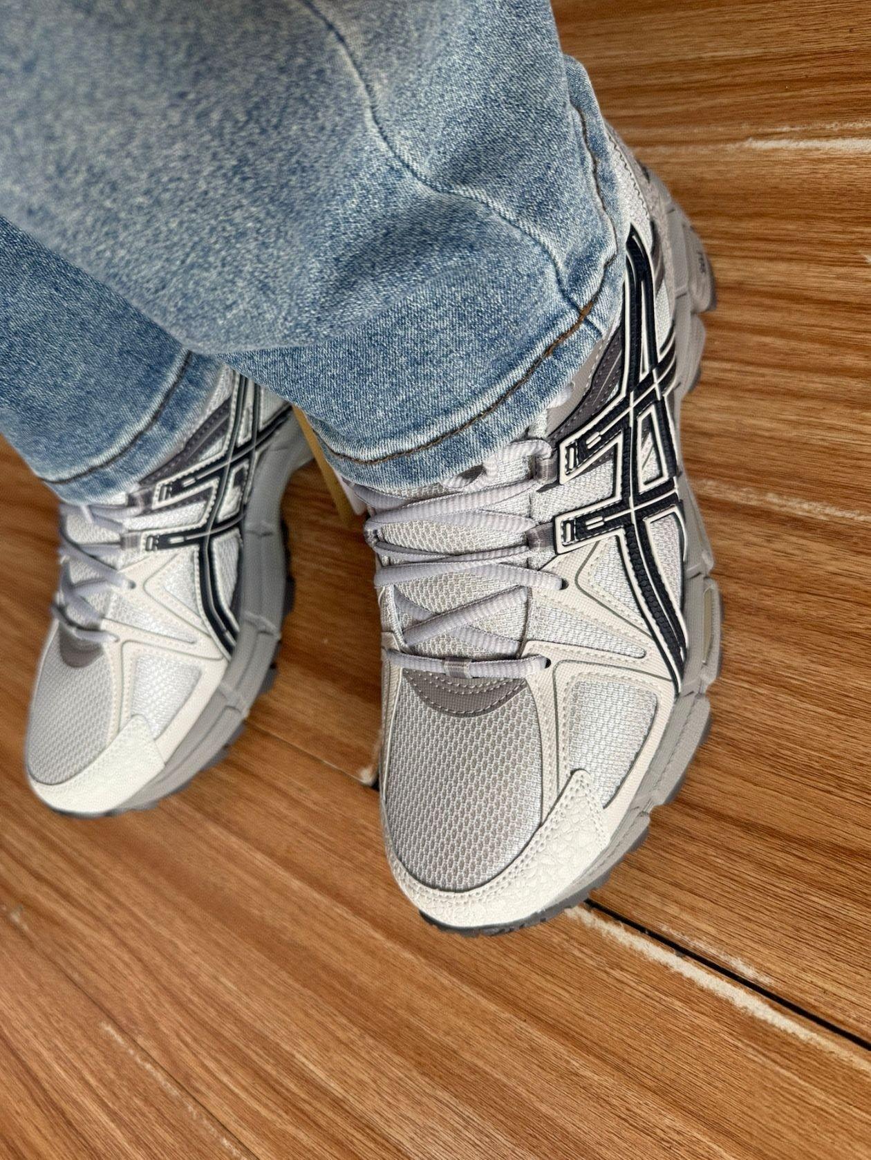 🪨ASICS GEL-KAHANA8灰黑复古越野跑鞋上脚实测
